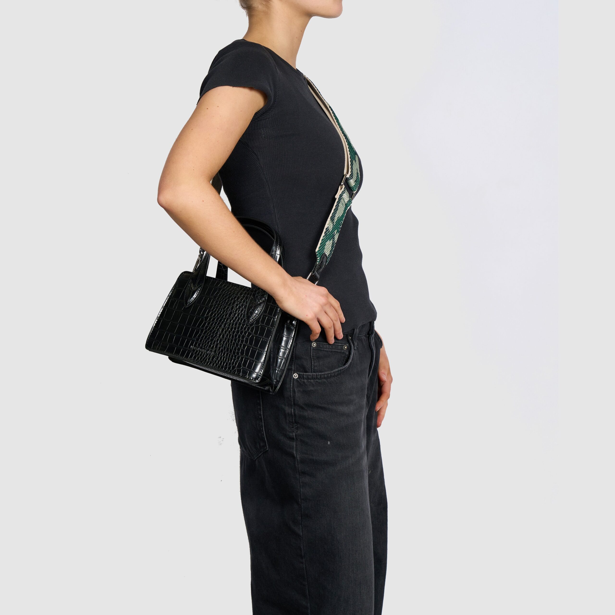 August Crossbody - Black - Image 6